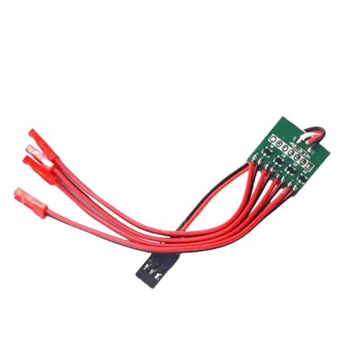 Oshhni RC LEDライトストリップコントローラー照明モード軽量模型飛行機パーツ
