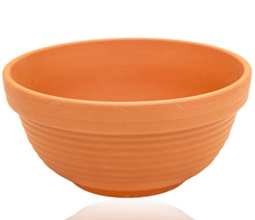B2S BACK2SEASON Schale mit Loch Blumentopf D=23,5 cm Made in Germany Terrakotta