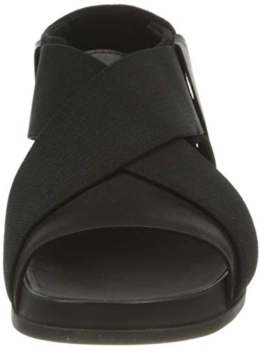 Camper Women's X-Strap Sandal Flat, Black, 8 #TOP1