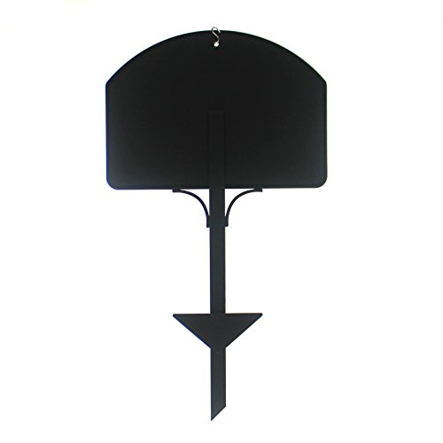 Yard Stake For Yard Designs,Black,14 In. W X 25 In. H. #TOP1