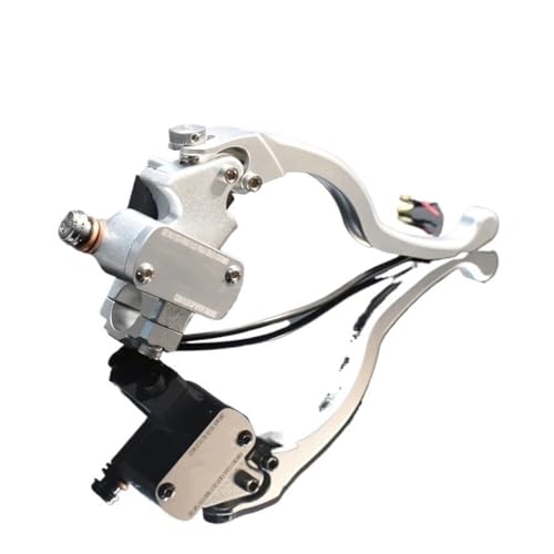 Maître-cylindre frein universel moto avec piston 17.5mm en acier inoxydable CNC haut de gamme
