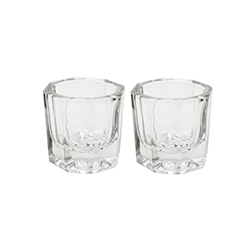 Accesorios de cristal para uñas, 2 piezas miniatura 1