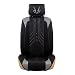 AUTOYOUTH Fundas de cojín para asiento de coche, color gris, compatible con airbag y diseño Lightning, ajuste universal, fundas de asiento de coche, accesorios de asiento de coche con bolsillo
