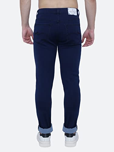 Image of Strechable Denim Regular Fit Mid Waist Light Weight Soft Feel Stretchable Denim Jeans Pant for Men