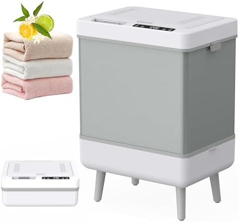 WEETALL Hot Towel Warmer Bucket for Bathroom: 35L Large Quick Heat Hot Warming Tub - Blanket Heater Towel Warmers Bucket with Timer - Portable Housewarming Luxury Spa Gift at Home