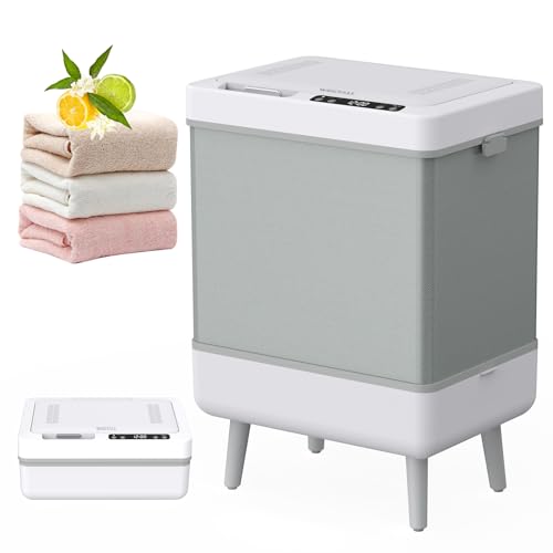 Towel Warmer Heated Warmers for Bathroom: Large Bucket for Towels, Blankets and Bathrobe, Luxury Warmers Gifts for Women, Baby Kids Families, Portable Heat Dryer Heater for Home Hotels Spa Gym (35L)