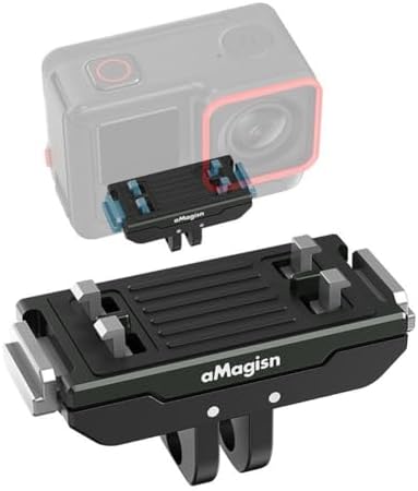 Wmool do insta360 Ace pro Magnetyczna podstawa szybkozłączka Adapter Śruba Aluminiowy uchwyt Kamera Action Extension Akcesoria