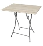 MESA PLEGABLE RECTANGULAR MADERA Si lo que buscas es mobiliario extra para cuando vienen visitas o simplemente para tu balcón o terraza cuando quieres disfrutar del tiempo en ellos, esta mesa plegable es ideal ya que después de hacer uso de ella podrás guardarla en cualquier rincón sin ocupar el mínimo espacio.