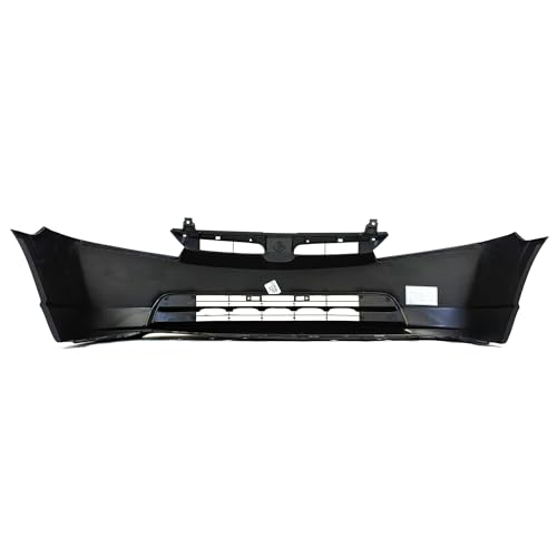 Image of FitParts Compatible with Honda Civic 2006-2008 Front Bumper Cover | CAPA Certified, Primed, With Fog Light Holes, Sedan, Hybrid, Ready to Paint, OEM 04711SNEA90ZZ, HO1000239