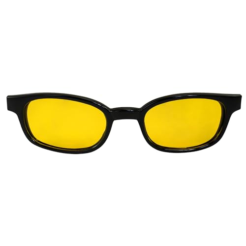 KD's Pacific Coast Sunglasses Black Frame/Yellow Polarized Lens, (20129)2