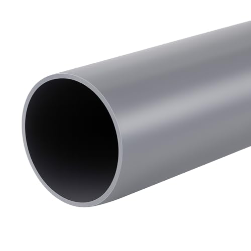 Tubo PVC Rígido 1 Metro – Desagüe, Fontanería y Evacuación de Aguas – Alta Resistencia, Impermeable y Fácil Instalación – Tramos Disponibles Ø75, Ø110, Ø125, Ø160 y Ø200 mm (Ø110 mm)