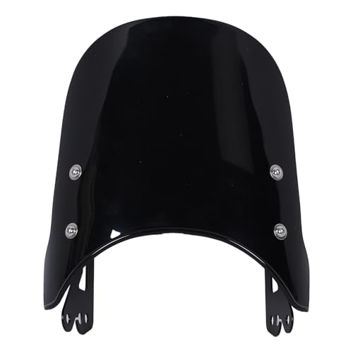 Déflecteur de pare-brise de moto noire pour éliminer les turbulences de l'air sur 350