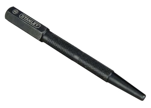 Stanley 0-58-114 Nail Punch, Black
