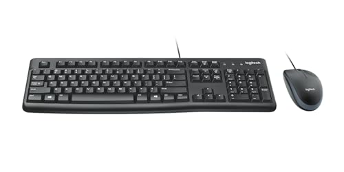 Logitech Desktop MK120, HU Clavier USB QWERTZ Hongrois Noir