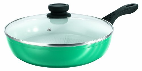 TV Unser Original 04876200333 Bratmaxx - Sartén de Cerámica (28 cm), Color Verde