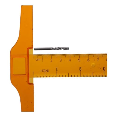 Image of End Mill Bits 10pcs Single Flute CNC PVC MDF Durable Cutting Tool