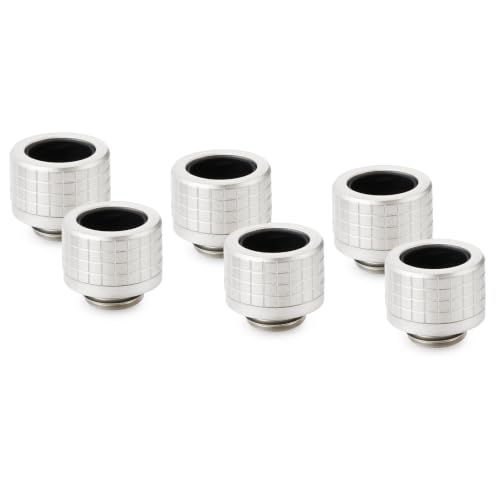 Thermal Grizzly DeltaMate 6x Raccord Fitting HT14 Nickel mat G1/4"