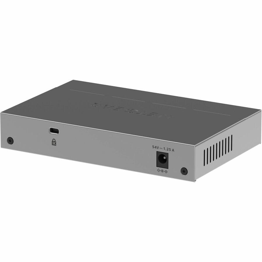 Image of NETGEAR 5-Port Gigabit Ethernet PoE+ Easy Smart Managed Switch - with 4 x PoE+ @ 63W, Fanless, Desktop or Wall Mount (GS105EP)