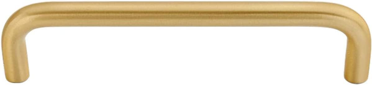 YATUOPNG Furniture Drawer Pulls-Door Cupboard Knobs-Bow Handles Pure Copper with Screws for Wardrobes Drawers Doors