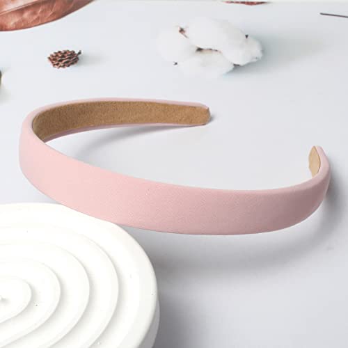 Cuizhiyu Solid Simple Headbands For Women 0.7Inch Plain Soft Fabric Hairbands No Slip Fashion Cute Hair Bands For Girls Pack Of 6 thumb #6