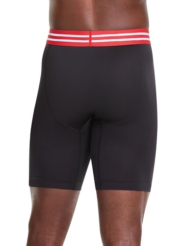 Champion Men's Cotton Moisture-Wicking Performance Stretch Boxer Briefs, 3-Pack3