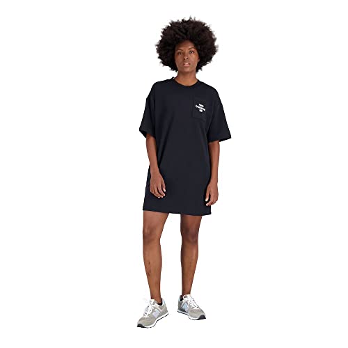New Balance WD31501 - NB Essentials Graphic Dress BK BK Gr. L