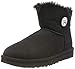 Price comparison product image UGG Women's Mini Bailey Button Bling Classic Boot, Black, 5 UK