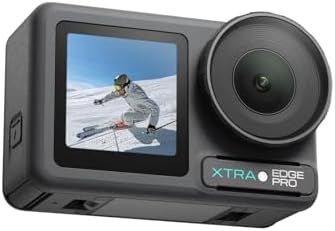Xtra Pro Action Camera, 4K Vlogging Camera with 1/1.3” Sensor, 65ft Waterproof, Night View & Stabilization for Cycling, Diving, Sports Shooting Xtra Pro Action Camera, 4K Vlogging Camera with 1/1.3” Sensor, 65ft Waterproof, Night View & Stabilization for Cycling, Diving, Sports Shooting