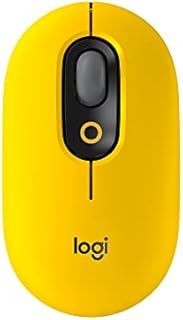 Logitech POP bezprzewodowa myszka - custom emoji, technologia SilentTouch, precyzja przewijania, kompaktowy design, Bluetooth, obsługa wielu urządzeń, zgodność OS - Blast
