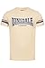 Produktbild Lonsdale Herren T-Shirt Normale Passform CREICH Sand/Navy/Red M 117363