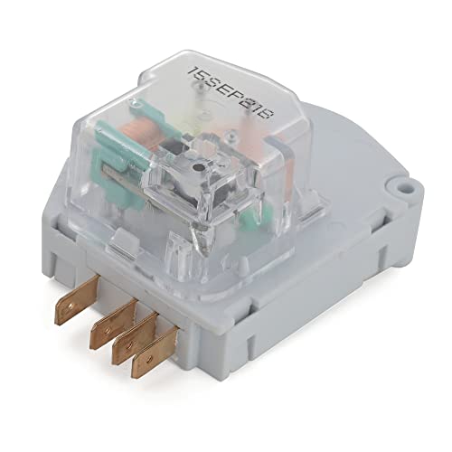 215846602 Refrigerator Defrost Timer Replacement Part by DR Quality Parts Exact Fit Compatibility Frigidaire & Kenmore Refrigerators - Replaces 215846606 240371001 241621501 AP2111929 PS423801