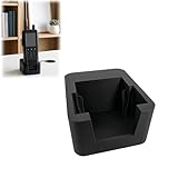 Handheld Scanner Desk Mount Compatible with Uniden SDS150, Angled Support Bracket for Radio Communication Equipment and Desktop Hardware Organization