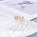 Cute Stud Earrings for Girls Teens Women - Sterling Silver Hypoallergenic Cubic Zirconia Mouse Drop Dangle Earrings Dainty Sweet Red Bow Earrings Studs Post Fashion Jewelry Gifts for Christmas