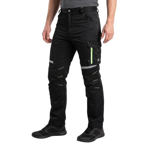 NEO TOOLS Pantalon de travail Mix&Match confortable pour homme, Noir , XXL