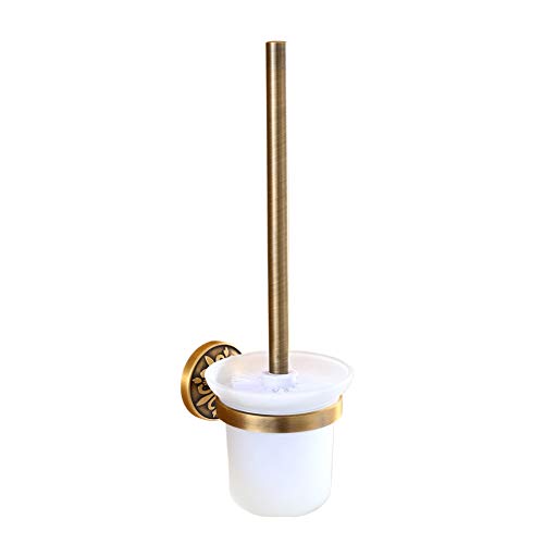 Porte brosse de toilette mural solide anti-rouille pour accessoires salle de bain rétro