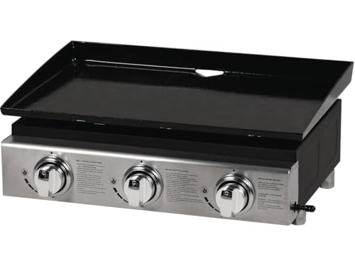 Habitat et Jardin Plancha Presto 3-3 quemadores - 9.7kW - Gris