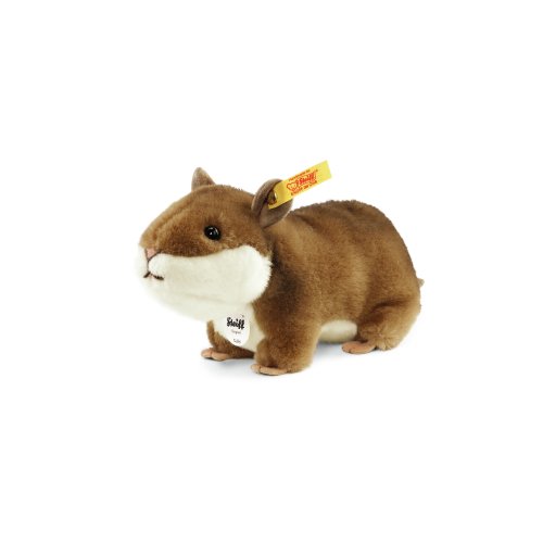Preisvergleich Produktbild Steiff 071836 - Goldy Hamster 17 Plüsch, braun / weiß