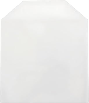 Mediaxpo 300 CPP Clear Plastic Sleeve with Flap No Stitches Pack of 300