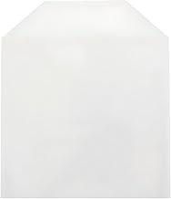 Mediaxpo 100 CPP Clear Plastic Sleeve with Flap (No Stitches) (Pack of 100)