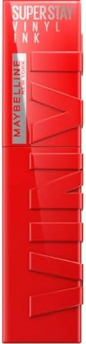Maybelline New York Lip Colour, Smudge-free, Long Lasting Up To 16h, Liquid Lipstick, Shine Finish, SuperStay Vinyl Ink, 30 Unrivaled