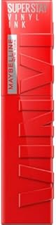 Maybelline New York Lip Colour, Smudge-free, Long Lasting Up To 16h, Liquid Lipstick, Shine Finish, SuperStay Vinyl Ink, 20 Coy