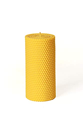 Handmade Beeswax Pillar Candle
