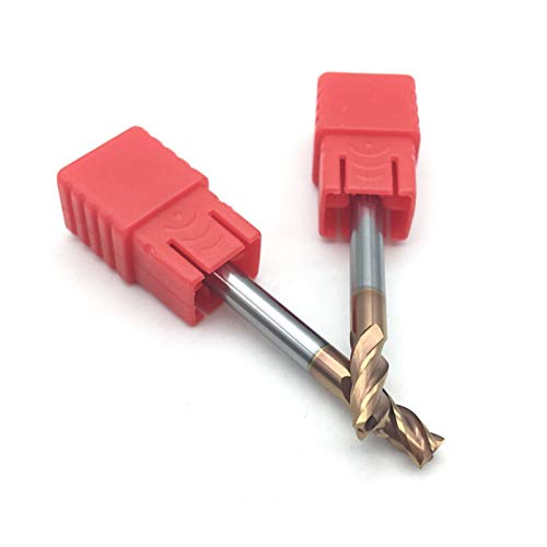 Pangocho Jinchao-Router Bits 4 Flute Standard Length Side Milling Slotting Profiling Face Mill, 5Pcs Hrc60 4Mm Solid Carbide Endmills, Woodworking Tools Cutter #TOP4