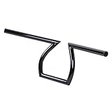 XFMT Handlebars 1' Z Bars Chopper Fits For Honda Rebel 250 Shadow Aero 750 Sabre 1100 Drag Bar