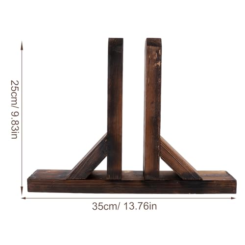 Base de madera para valla exterior GALPADA soporte resistente de suelo 2