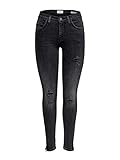 5-Pocket stretch Jeans ONLY Damen Onlkendell ANK Zip DNM JNS Cre Noos Skinny Jeans, Grau (Grey Denim Grey Denim), 34/L32 (Herstellergröße: 26)