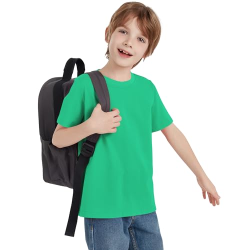 Image of Dreammonkey 2T-12Years Kids Cotton T-Shirt Short Sleeve Crew Neck Tshirt for Boys and Girls