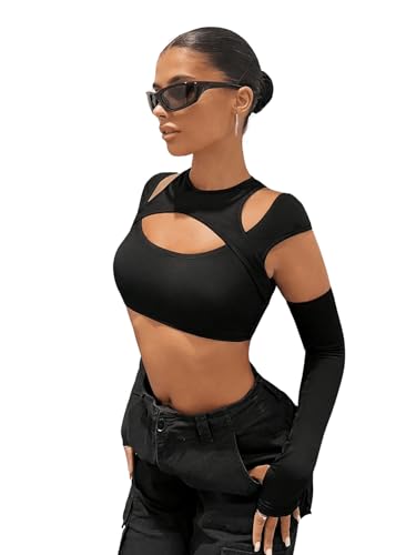 Crop top Y2k GORGLITTER, le débardeur sexy qui galbe et sublime sans comprimer - 3