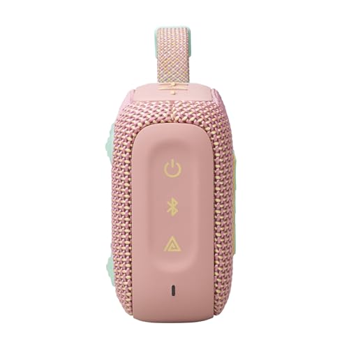JBL GO 4 Ultra-Portable Bluetooth Speaker with Big JBL Pro Sound and Punchy Bass, PlaytimeBoost, Waterproof Design and 7-Hour Playtime, Pink - Image 6