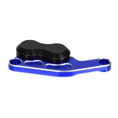 Monkey VorderbremsScheiben-Rotor-Schutzabdeckung-Schutzslider-Rahmenschutzslider, kompatibel mit Monkey 125 2018-2024, 3D-CNC-Aluminium-Motorradzubehör (Blau)